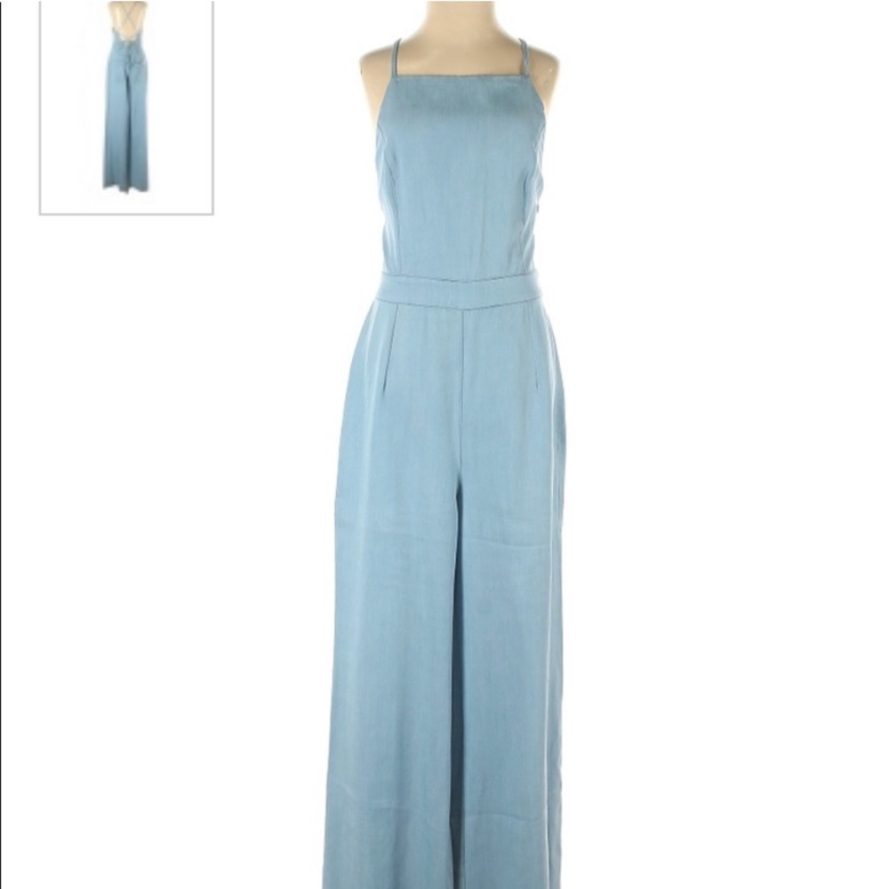 DOLCE VITA LOLIA JUMPSUIT - JEAN LACE-UP - Picture 7 of 7